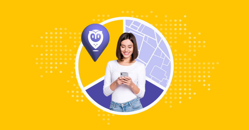 Illustration of methods to measure foot traffic resulting from influencer marketing efforts.​