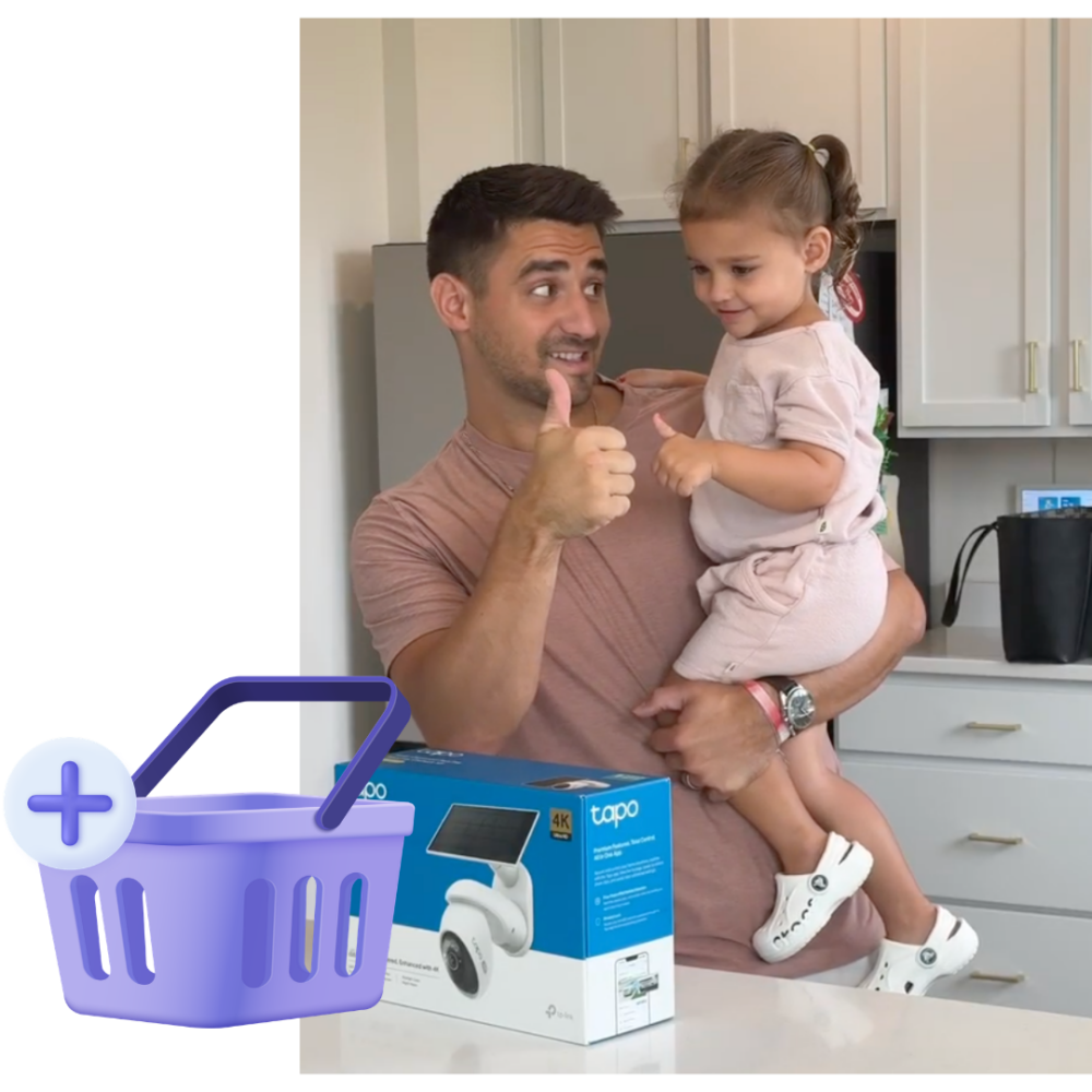 TP Link tapo unboxing by influencer