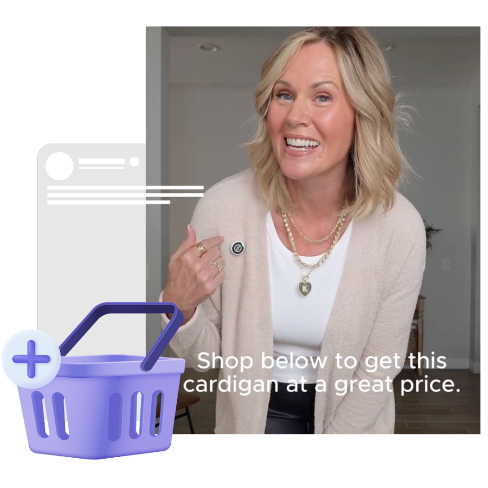 QVC influencer campaign with Trevant